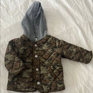 Camo Hooded Jacket